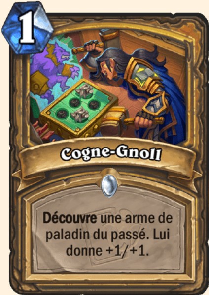 Cogne-gnoll carte Hearhstone