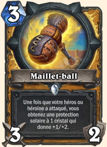 Maillet-ball carte Hearthstone