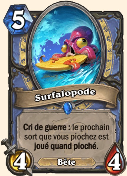 Surfalopod carte Hearhstone