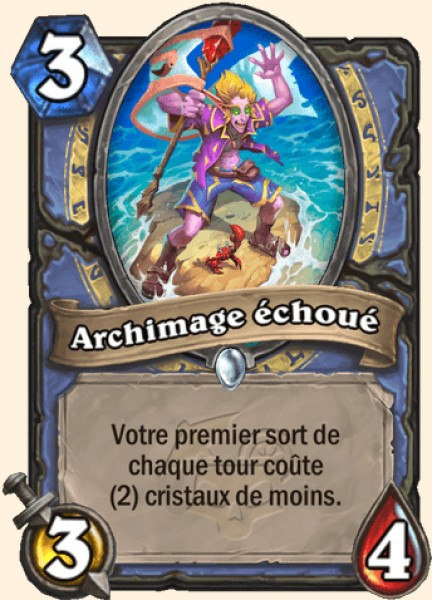 Archimage échoué carte Hearthstone