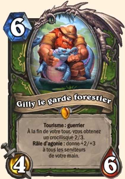 Ranger Gilly carte Hearhstone