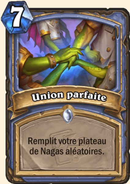 Union parfaite carte Hearthstone