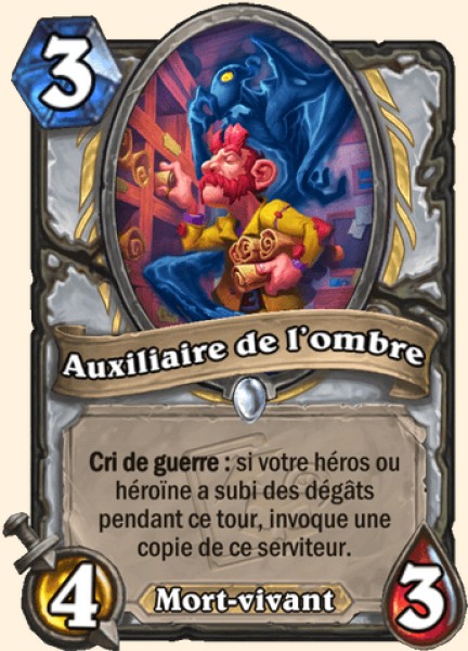 Auxiliaire de l'ombre carte Hearthstone