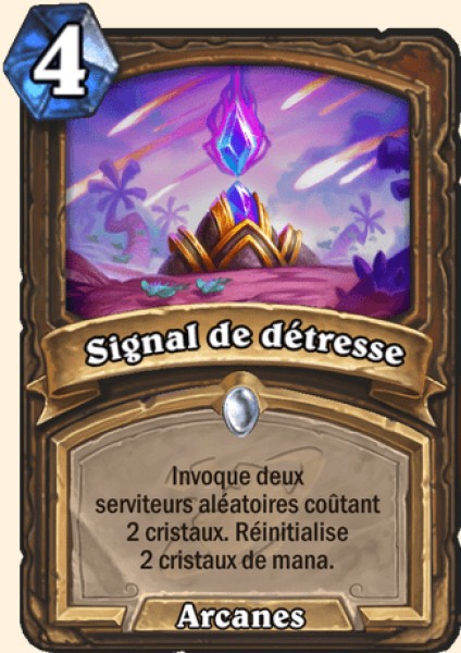 Signal de detresse carte Hearhstone