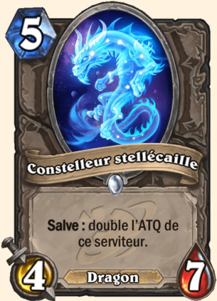 Constelleur stellécaille carte Hearthstone