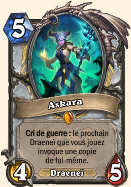 Askara carte Hearthstone