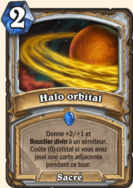 Halo orbital carte Hearthstone