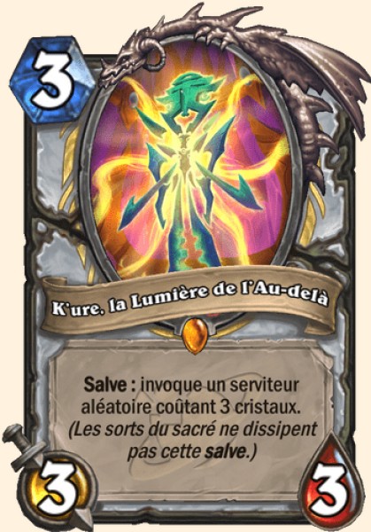 K'ure, la Lumière de l'Au-delà carte Hearthstone