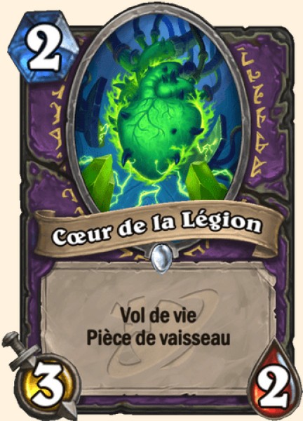 Coeur de la Legion carte Hearhstone