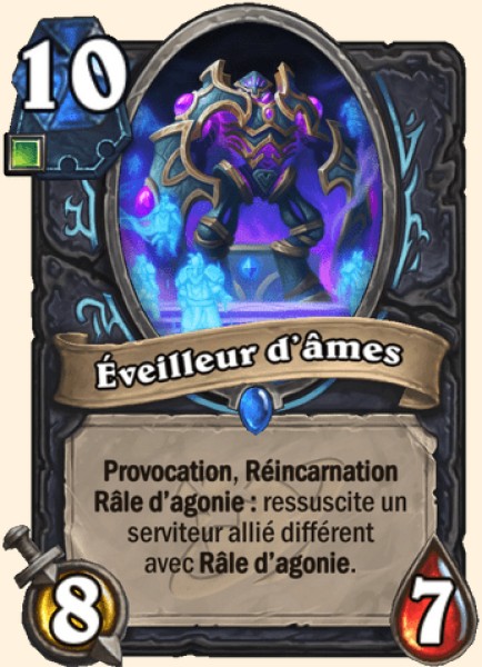 Reveilleur d'ames carte Hearhstone