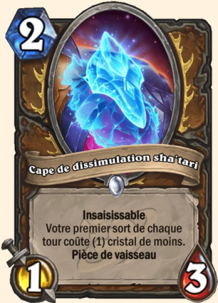 Champ de camouflage Sha'tari carte Hearhstone