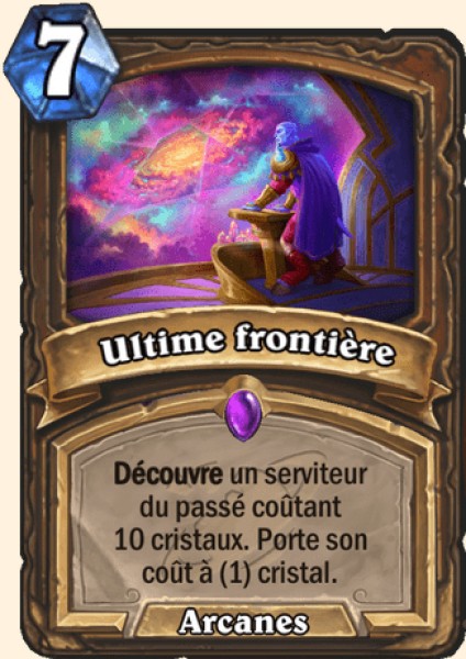 Frontiere finale carte Hearhstone