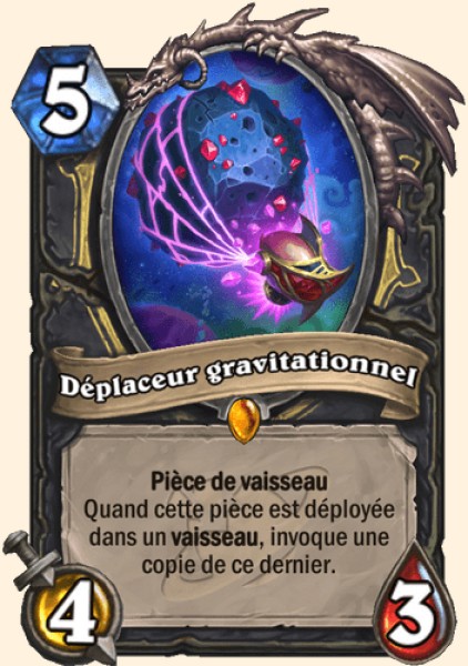 Deplaceur gravitationnel carte Hearhstone