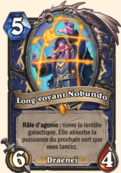 Long-voyant Nobundo carte Hearhstone