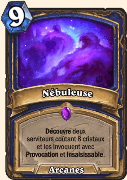 Nebuleuse carte Hearhstone