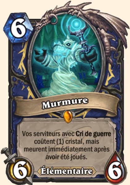 Murmur carte Hearhstone