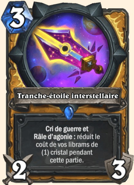 Tranche-etoile interstellaire carte Hearhstone