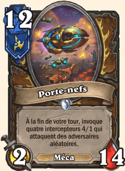 Porte-nefs carte Hearthstone