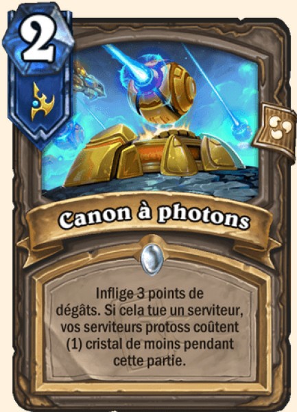 Canon à photons carte Hearthstone