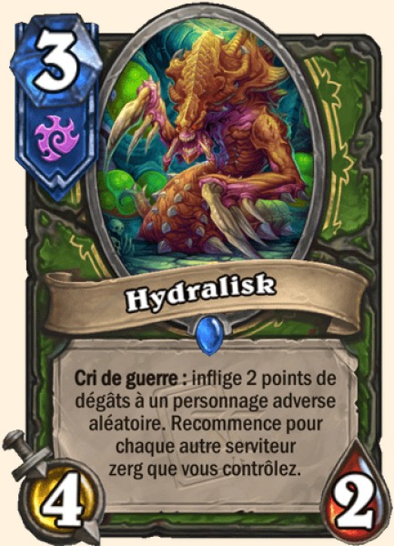 Hydralisk carte Hearthstone