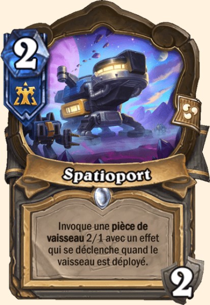 Spatioport carte Hearthstone