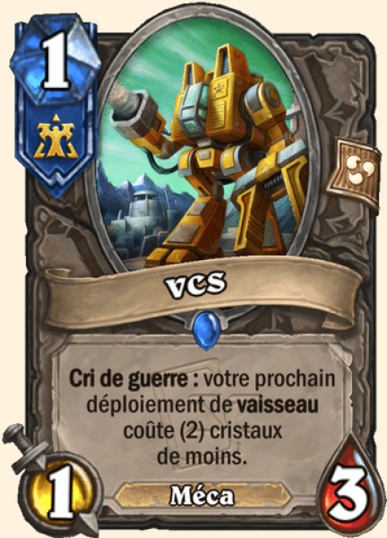 VCS carte Hearthstone