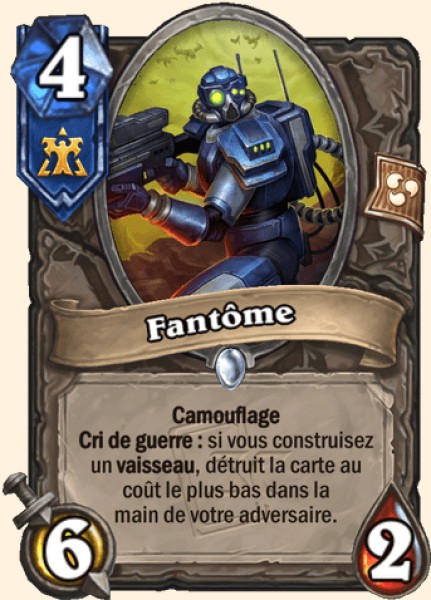 Fantome carte Hearhstone