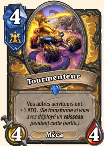 Tourmenteur carte Hearhstone