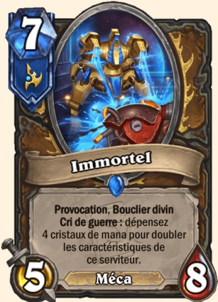 Immortel carte Hearthstone