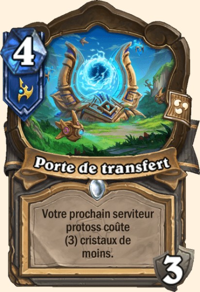 Porte de transfert carte Hearhstone