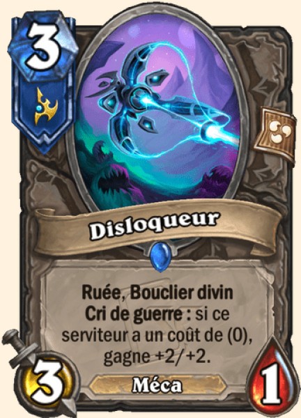 Disloqueur carte Hearhstone