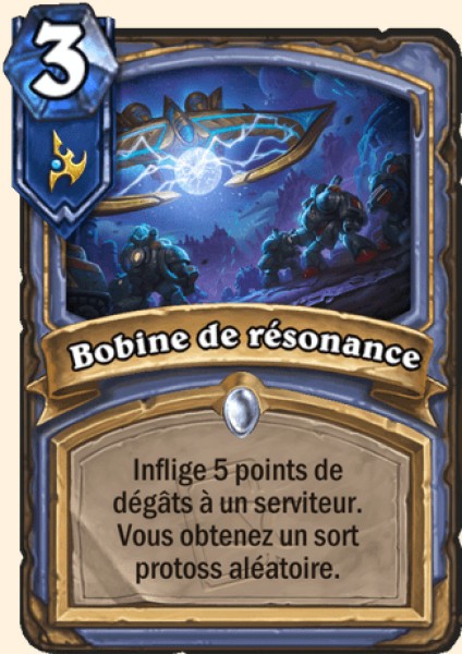 Bobine de résonance carte Hearthstone