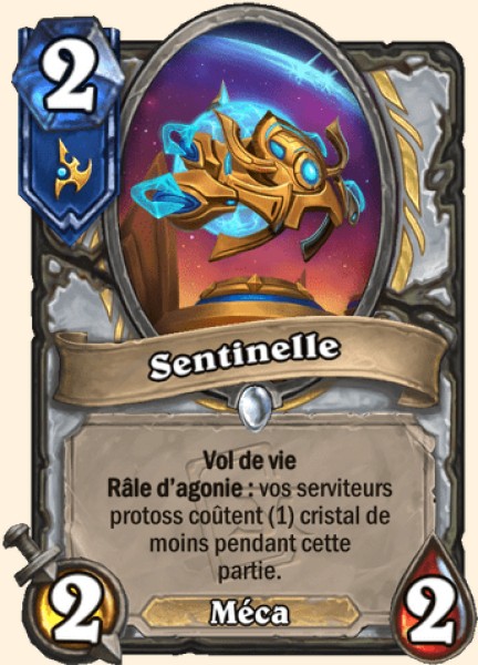 Sentinelle carte Hearhstone