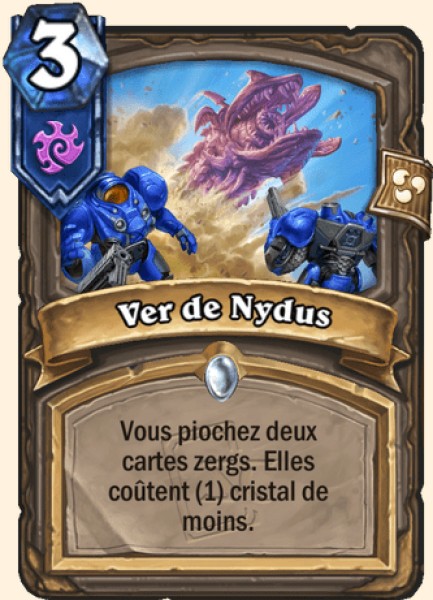 Ver de Nydus carte Hearhstone