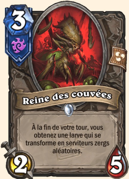 Reine des couvees carte Hearhstone