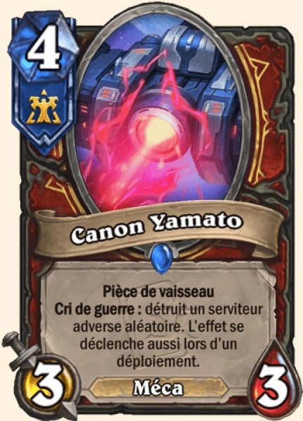 Canon Yamato carte Hearhstone