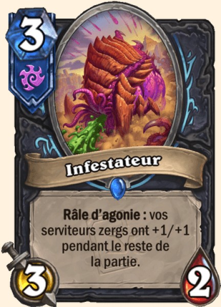 Infestateur carte Hearhstone