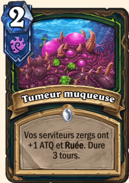 Tumeur muqueuse carte Hearhstone