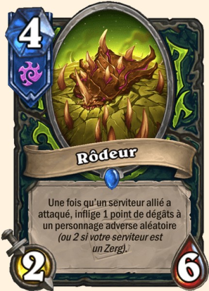 Rodeur carte Hearhstone