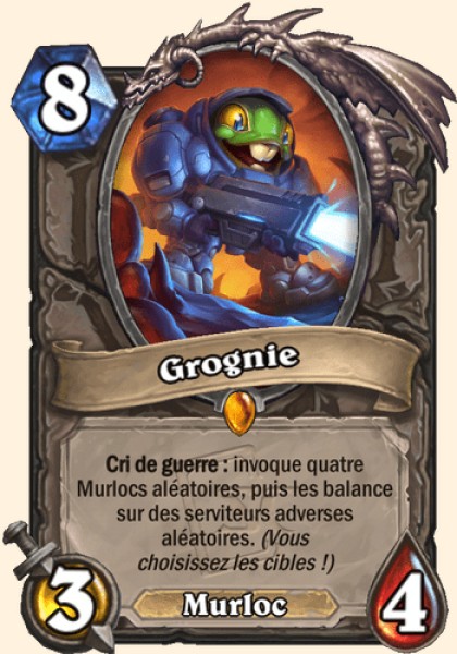 Grognie carte Hearthstone