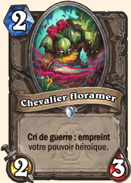 Chevalier floramer carte Hearthstone