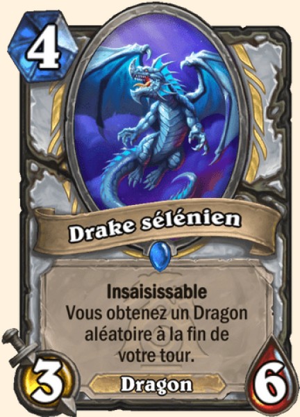 Drake sélénien carte Hearthstone