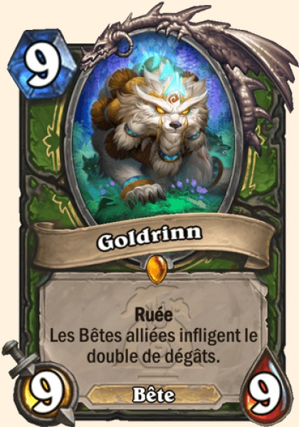 Goldrinn carte Hearthstone