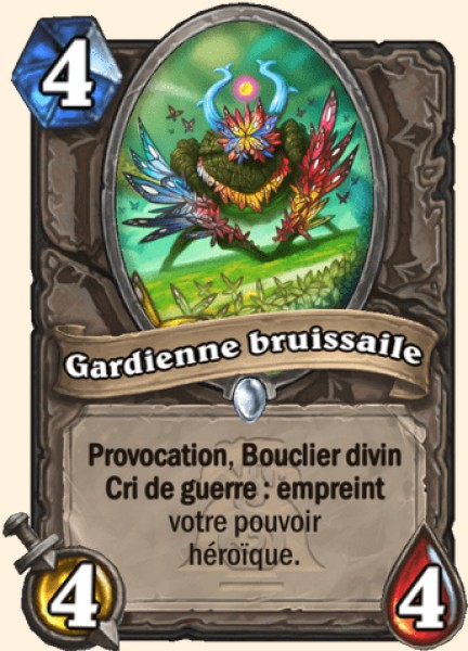 Gardienne bruissaile carte Hearthstone