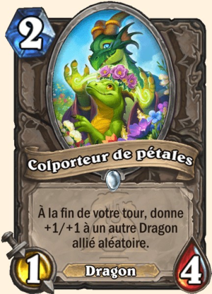 Colporteur de pétales carte Hearthstone