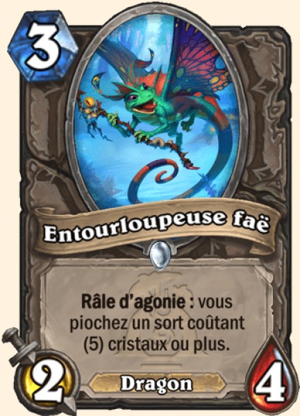 Entourloupeuse faë carte Hearthstone