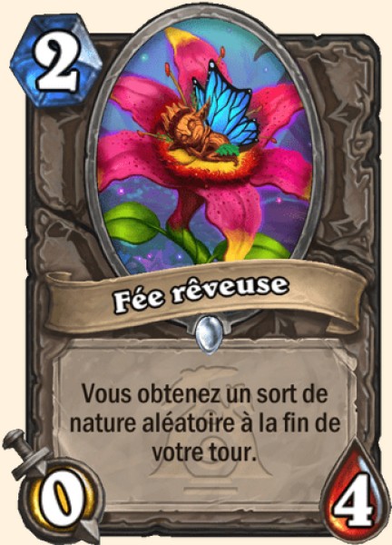 Fée rêveuse carte Hearthstone