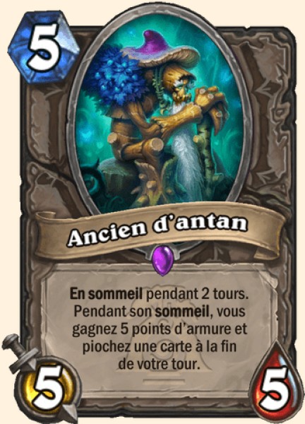 Ancien d'antan carte Hearthstone