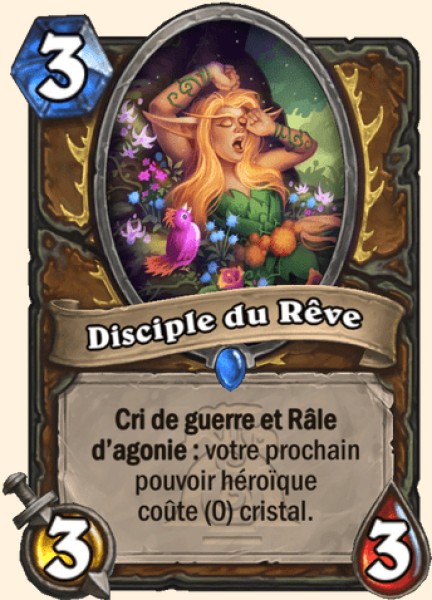 Disciple de Reve carte Hearhstone