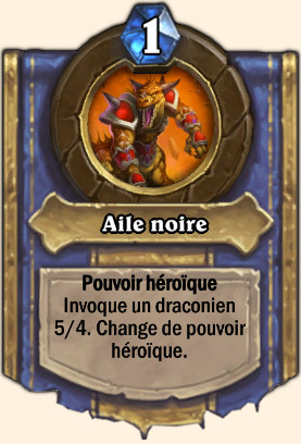 Aile noire - Pouvoir Mont Rochenoire Hearthstone Rend Main-noire